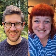 Tom Fryer and Anna Burchfiel