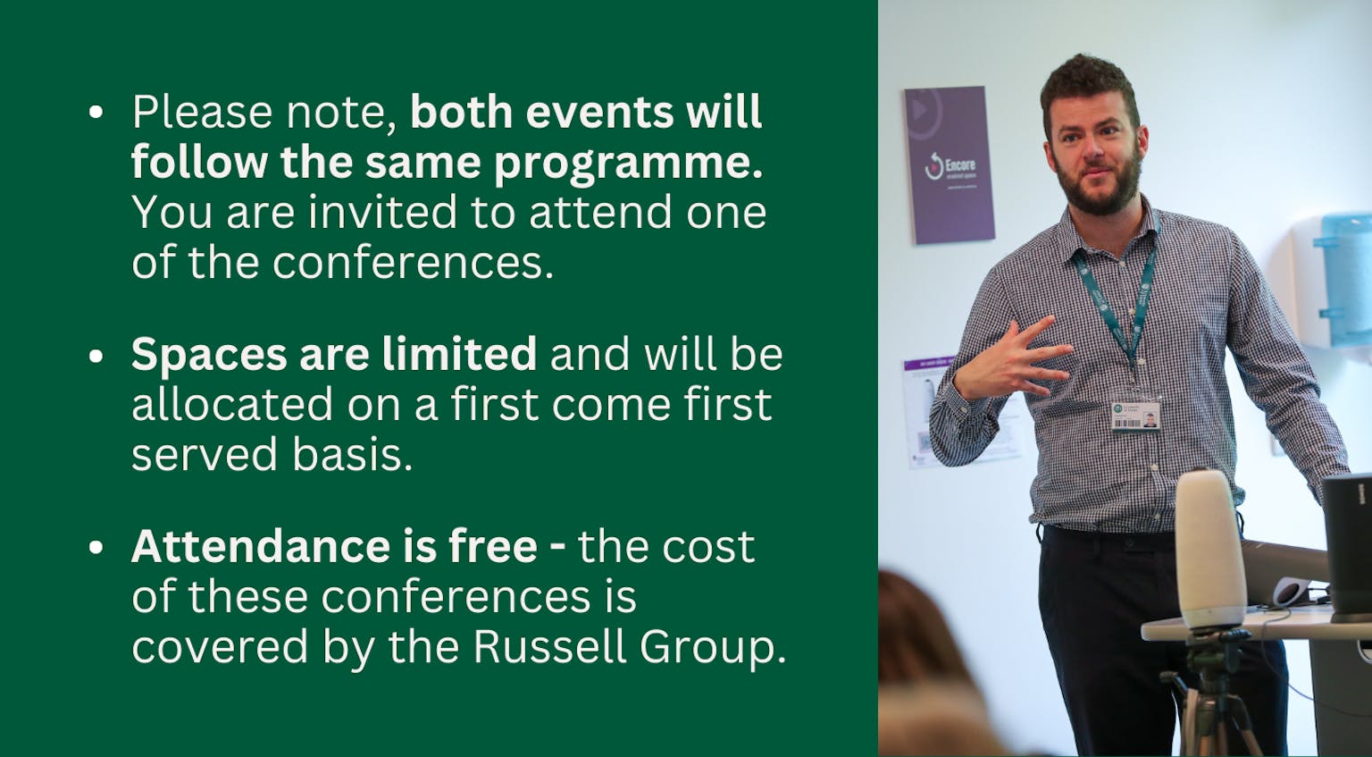 RG Conferences Page 1