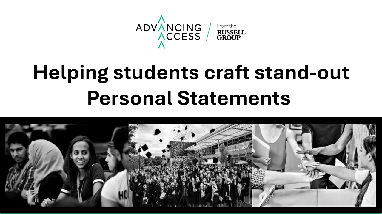 Helping students craft stand out personal statements June 2026